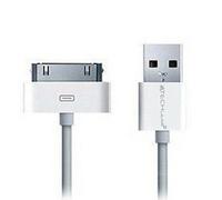 PACK OF HIGH QUALITY OEM USB CABLE FOR APPLE IPHONE 2G, 3G, 3GS & 4G - iPhone USB charging and sync cable compatible with Macs and PCs -TECH-GEAR