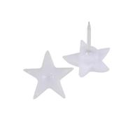 Pack of Map Push Pins Star Shape Drawing Pins Map Pins Set for Pin Board Thumb Tacks with Heads and Steel Points