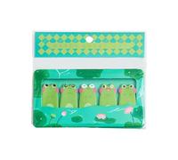 Pack of Multipurpose Paper Notepads Set Cartoon Design Sticky Notes Selves Stick Memo Pad for School Journaling Adhesive Notes