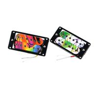 Pack of Pickup Replacement Parts for Electric Guitars High Power Neck and Bridge Position Pickup Wax Potted Design Guitar Pickup