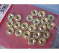 Pack of Screw Cup Washers Nos. 8, Brass Plated, Starpack Hardware 72332