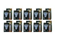 Pack of Ten LED GU10 Warm White Light Bulbs 4.5W 2700K 345 Lumens for All Around Home Or Commercial Use | Energy Saving Spotlight Lamps Ideal for Downlights Track Lighting and Halogen Retrofit Use