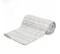 Pack Of THREE Super Soft Bubble Fleece Baby Blanket - Lightweight & Snuggly - Perfect for Prams, Cribs & Everyday Use (White)