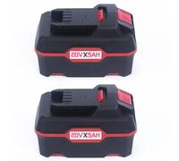 Pack of Two 20v 5ah Replacement Li - ION akku Compatible with Parkside X 20v Team Wireless Tool