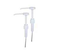 Pack of Two 38mm Pump Dispensers to Suit 5 Litre Containers - Dispenses 30ml Dose - White