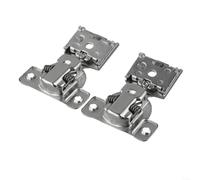 Pack of Two Soft Close Concealed Cabinet Hinges Built from Heavy Duty Steel with an Innovative Adjustment Mechanism and Robust Design (1/2)