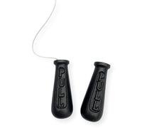 Pack of Two Vintage Victorian Period Style Cast Iron Bathroom Light Switch Pulls - Decorative Retro Fixture