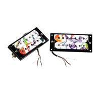 Pack of Wax Potted Pickup Set 7 Strings Design Electric Guitars Neck Bridge Position Fatter Tone Electric Guitar Parts Guitar Pickup