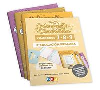 Pack Ortografía Divertida 3º primaria: Cuadernos 7, 8 y 9 | Material De Refuerzo Actividades sencillas | Editorial Geu (Niños de 8 a 9 años)