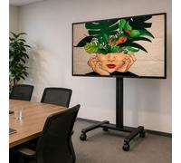 Pack Philips D-Line 43-inch Display + B-Tech BT7504 Mobile Stand A complete set comprising a 43-inch Philips 4K digital display and a B-Tech mobile