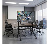 Pack Philips D-Line 55-inch 4K Display + B-Tech BT8545 Mobile Stand A complete set comprising a 55-inch Philips 4K digital display and a mobile