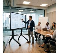 Pack Philips E-Line 86-inch Touchscreen + B-Tech BT8545 Mobile Stand A complete solution featuring an 86" Philips E-Line professional touchscreen