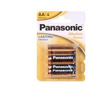 Panasonic Alkaline 4xAA Batteries