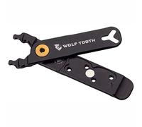 Wolf Tooth - Master Link Pliers - Pack Pliers | Bike Multi Tool Quick Link Pliers with Bike Tyre Levers, Valve Core Remover | Chain Pliers, Chain Link Pliers 9/10/11/12 Speed Bicycle Repair | Gold