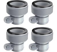 Pack Pool Hose Adapter B,hose Conversion Kit For Intex Filter Pump,1.5 Inch Hose,above Ground Pool Accessories