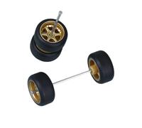 Pack Remote Control Truck Accessories for 4 1/64 Scale Remote Control Car with Axle for Die Cast Model Track