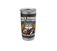 Pack Runner Wolf Cold Brew Lead The Miles Stainless Steel Insulated Tumbler
