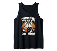 Pack Runner Wolf Cold Brew Lead The Miles Tank Top