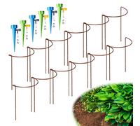 Pack Rusty Bow Plant Support 12 6 Interlinking Hydrangea(25x40cm)
