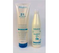 Pack Salerm 21 Hyaluronic Acid Shampoo 300ml + Salerm 21 250ml Silk Protein