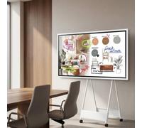 Pack Samsung Flip Pro WMFX 55-inch Interactive Display + Mobile Stand A comprehensive business package featuring a 55-inch 4K interactive display and