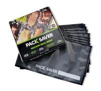 Pack Saver Vacuum Sealer Bags 50 Commercial Grade PreCut Bags for Ultimate Food Preservation, Food Vac Bags for Storage, Meal Prep or Sous Vide (11" x 19")