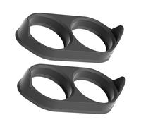 Pack Silicone Eggs Shapers Molds Creates Unflawed Round Eggs Pancakes Burgers Patties Sturdy and Easy to Maintain Simple Kitchens Gadget