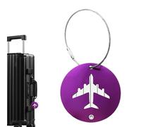 Pack Silicone Luggage Tag - Travel Suitcase Identifier, Name ĪD Ć, Tşa Approved Durable Tags | Privacy Protection Label for Suitcase Bag Luggage Carry On Travel Accessory Sufficient Quantity