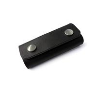 Pack & Smooch Key Case Leather Handmade in Germany, Black, Key Case
