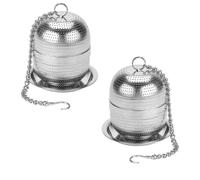 Pack Stainless Steel Tea Infuser, Ball Mesh Tea Strainer, for Tea, Spices and Most Beverages