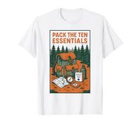 Pack The Ten Essentials | Hiking Checklist | Survival T-Shirt