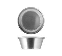 Pack Vespa 6 aluminum muffin molds 7.5x3 cm
