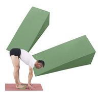 Pack Yoga Foam Wedge | Calf Stretcher Professional Height Foam Wedge | Improve Lower Leg, Calves & Wrist Strength Training Equipment