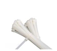 Pack Zip Ties,100pcs Self-Locking Plastic Nylon Cable Tie Organiser Wire Organizer and Cables Zip(White,5x400mm)