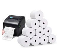 Pack10 80x80 Thermal Paper Till Rolls Till Receipt Roll for EPOS Printer, POS Terminal, Cash Register- EPOS Epson, Star, Samsung, Bixolon, POS Terminals