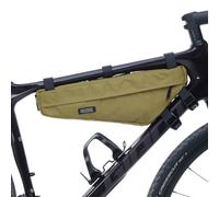PACK2RIDE Mira Bike Frame Bag - Water Resistant, Durable Cordura Fabric & Bicycle Equipment Bag - Biking Storage, Bikepacking Pouch, Road, Gravel Bag for Cycling Adventures (Coyote)