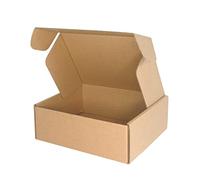 PACK4YA 200×150×70mm Small Parcel Postal Boxes Royal Mail PiP Corrugated Cardboard Boxes for Posting, Brown Mailing Postage Shipping Box for Small Business, Storing or Gift (20 Pcs)