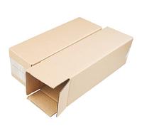 PACK4YA 300×100×100mm Long Corrugated Cardboard Boxes Royal Mail Small Parcel Postal Boxes for Posting Brown Mailing Postage Shipping Box for Small Business, Storing or Gift (10 Pieces)
