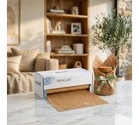 Pack8 Honeycomb Paper Bubble Wrap Roll with Dispenser 100m x 15" - Expandable up to 150m, Eco-Friendly Protective Packaging for Moving, Shipping & Fragile Items