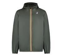 Packable Hooded Nylon Jacket - male - K-Way - Light Jackets - Green - 2XL - Jackets 2XL