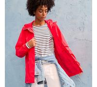 Packable Raincoat lands end Coral 10-12
