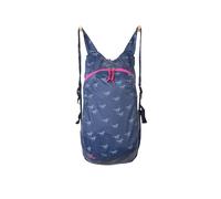 Packable Rucksack 10L Portable Shopper Bag Travel Back Pack 3 Colours (Navy Horse)