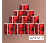 Package Caution Heavy Parcel Sticker Over 15kg 80x80mm 500 Shipping Labels Per Rolls Warning Labels Self Adhesive Bright Red Parcel Stickers 10 Rolls 5000 Sticker