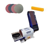 Package Deal: CHARNWOOD BD46 Belt & Disc Sander, 4" x 6", BC01 Cleaner & 4 Discs