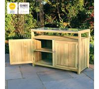 Package - Terraza Outdoor Kitchen - Double Unit & Cover By Zest Outdoor Living