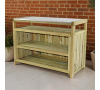 Package: Terraza Outdoor Kitchen Open Unit And Cover By Zest Outdoor Living