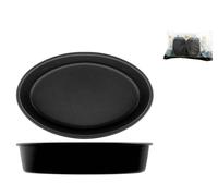 Package Vespa 6 Tins Oval Non-Stick 10x6 CM