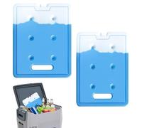 Packages - 2 Piece 2 Piece Ice Pack Set With High Efficiency | Cold Dispenser ICE Box Quick Freeze Reusable | Freshness Preservation Cooling Pack For Cooler Lunch Bag Camping. 800ml 1000Ml.