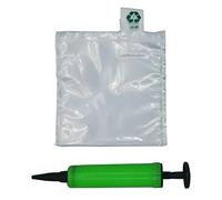 Packaging Air Bags,Clear Plastic Inflatable Air Packaging Protector Bag with Free Pump Cushion,Air Inflatable Cushion Blocking Packaging Bag,15x15cm/6x6 Inches,50 Pieces