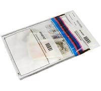Packaging Chimp Tamper Evident Bags - Clear Pack of 100 with Platinum Security Seal - Protect Against Tampering